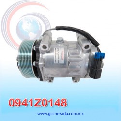 COMPRESOR 709 SD7H15 4885 TOMA HORIZONTAL ROTOLOCK MD R-134-A T/P 8PK 119MM 12V NEVADA ASIA | GCC NEVADA