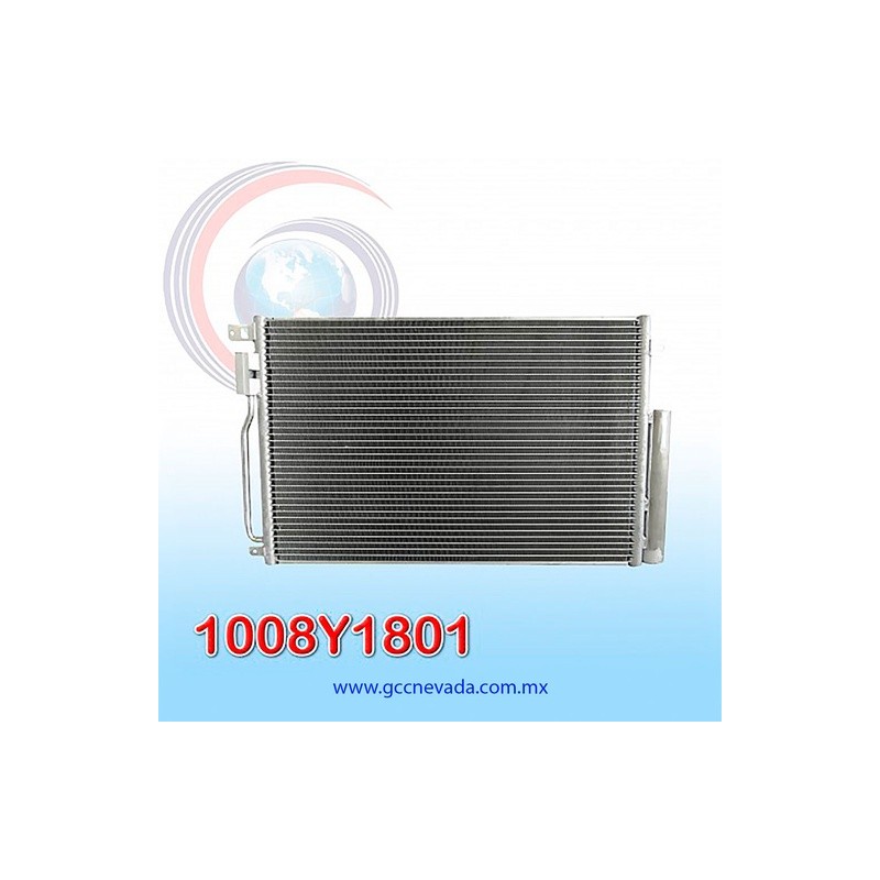 CONDENSADOR GM COBALT / TRACKER AÑO 13/18 R-134-A C/FILTRO NEVADA ASIA | GCC NEVADA