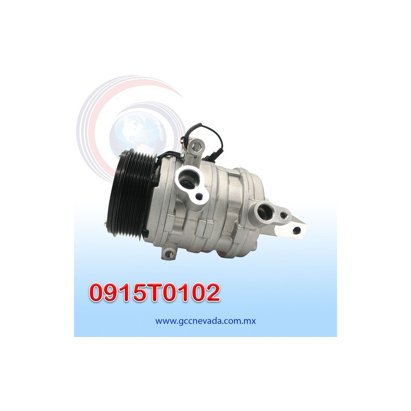 COMPRESOR NISSAN VERSA AÑO 12-19 / TIIDA 16-18 / MARCH 12-17 DE PISTON 7PK 100MM 12V CR08 NEVADA ASIA | GCC NEVADA