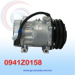 COMPRESOR 709 SD7H15 4113/4142 TOMA VERTICAL MUFFLER PAD GH R-134-A T/P 2A 132MM 12V NEVADA ASIA | GCC NEVADA