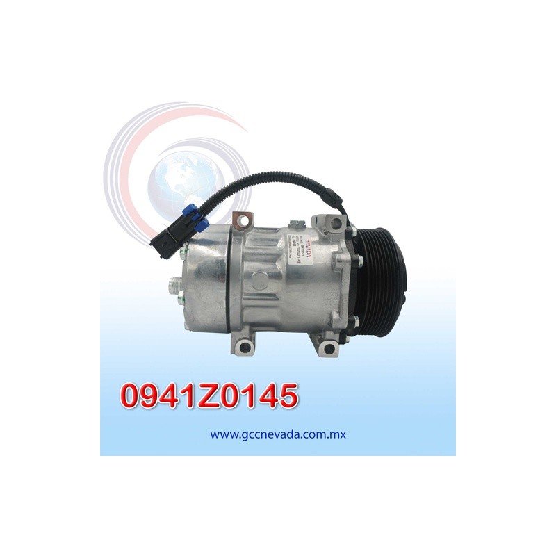 COMPRESOR 709 SD7H15 4667 TOMA VERTICAL O-RING KC R-134-A T/P 8PK 119MM 12V NEVADA ASIA | GCC NEVADA
