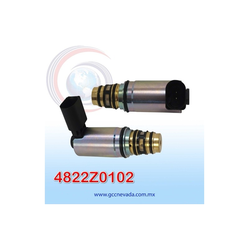 VALVULA DE C/ELECT AUDI A3 / SEAT / VW GOLF / JETTA / BORA / SKODA / PASSAT / SANDEN PXE13-PXE16 23.81MM NEVADA ASIA | GCC NEVAD