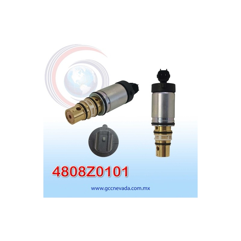 VALVULA DE C/ELECT CHEVROLET / HYUNDAI TUCSON / ACCENT / KIA RIO / SPORTAGE AÑO 12/16 / SANDEN PXE14 / PXE16 23.84MM NEVADA ASIA
