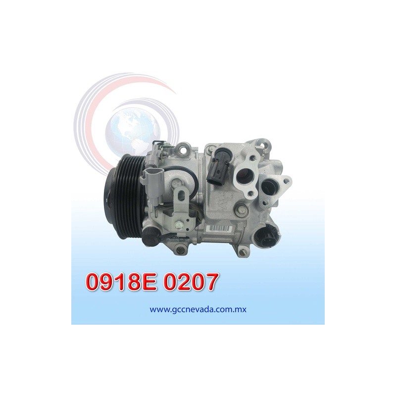 COMPRESOR TOYOTA CAMRY AÑO 12-18 / HIGHLANDER 11-13 / SIENNA 11-18 / AVALON 13/18 / LEXUS RX/GS/ES 350 13/15 R-134-A 7PK TSB19C 