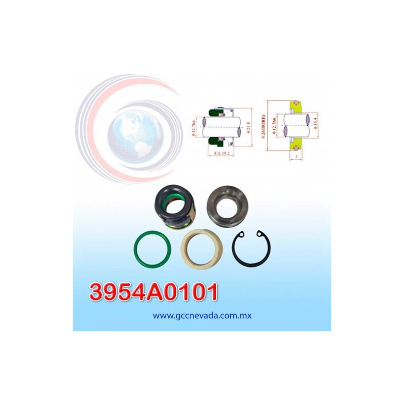 SELLO COMPRESOR SANDEN TR70/TR90/TR505 NEVADA ASIA | GCC NEVADA