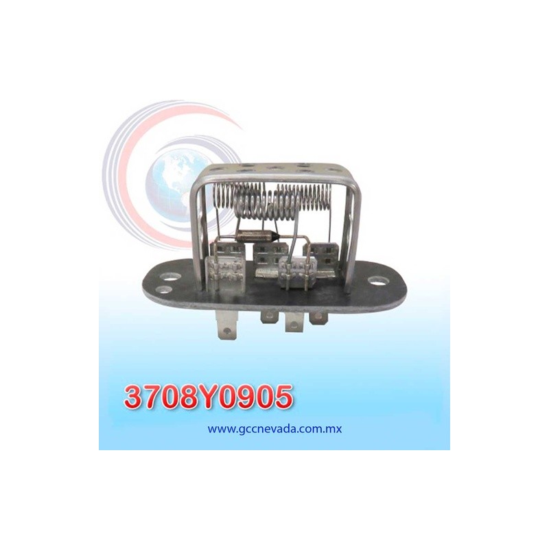 RESISTENCIA G/M CHEVROLET TRUCK 5PINES 24V 7779A ASIA | GCC NEVADA