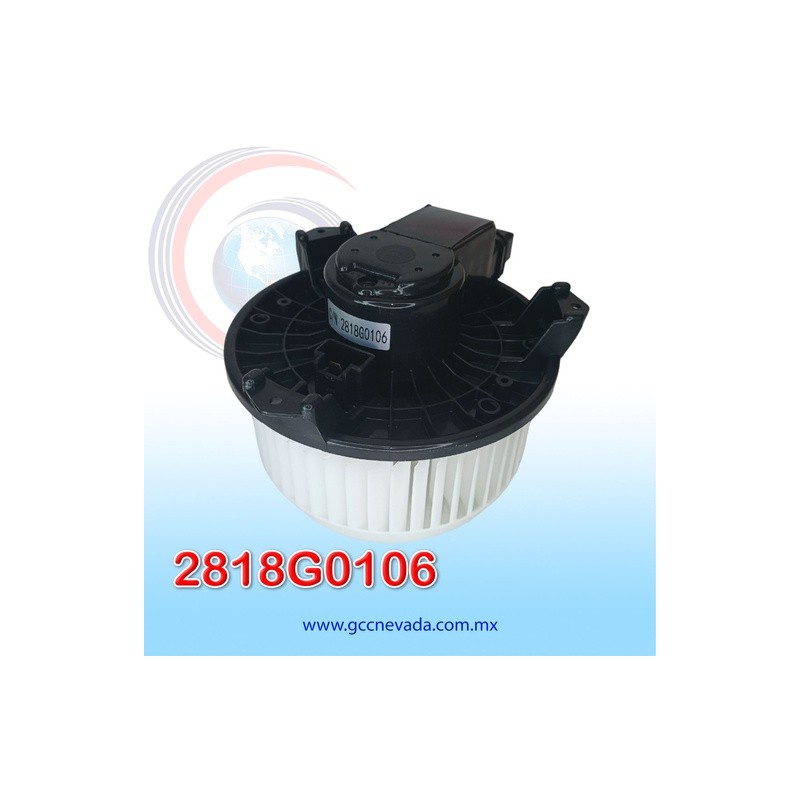 BLOWER MOTOR TOYOTA HILUX VIGO AÑO 05/10 / HIACE / RAV4 / CX9 CW GIRO IZQUIERDO 12V C/T NEVADA ASIA | GCC NEVADA