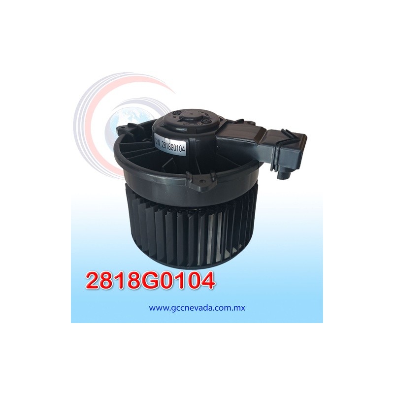 BLOWER MOTOR TOYOTA HILUX AÑO 05/10 / FORTUNER 06/13 CW GIRO IZQUIERDO 12V C/T NEVADA ASIA | GCC NEVADA