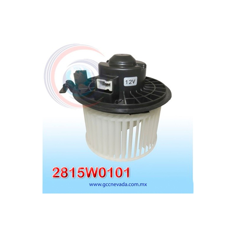 BLOWER MOTOR NISSAN TIIDA / VERSA AÑO 07/11 CW GIRO IZQUIERDO 12V C/T NEVADA ASIA | GCC NEVADA