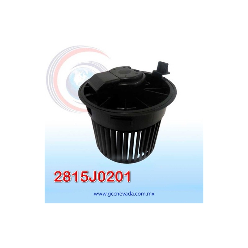 BLOWER MOTOR NISSAN JUKE AÑO 11/17 / CUBE 09/14 / LEAF 11/12 CW GIRO IZQUIERDO 12V C/T NEVADA ASIA | GCC NEVADA