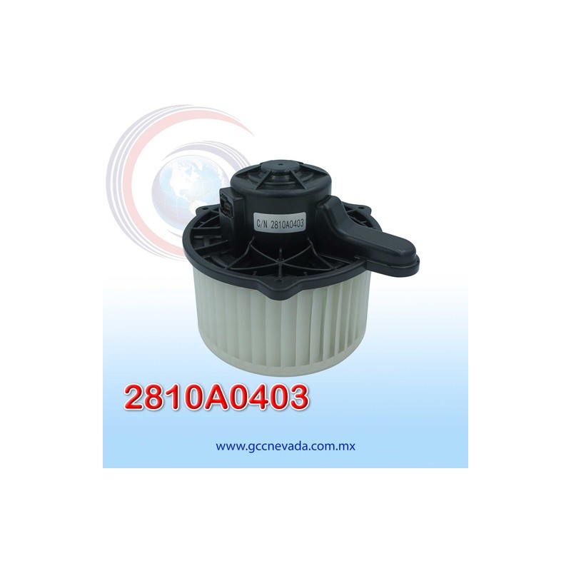 BLOWER MOTOR HYUNDAI ELANTRA AÑO 07/10 / EQUUS 11/13 / SANTA FE 07/09 CW GIRO IZQUIERDO 12V C/T NEVADA ASIA | GCC NEVADA