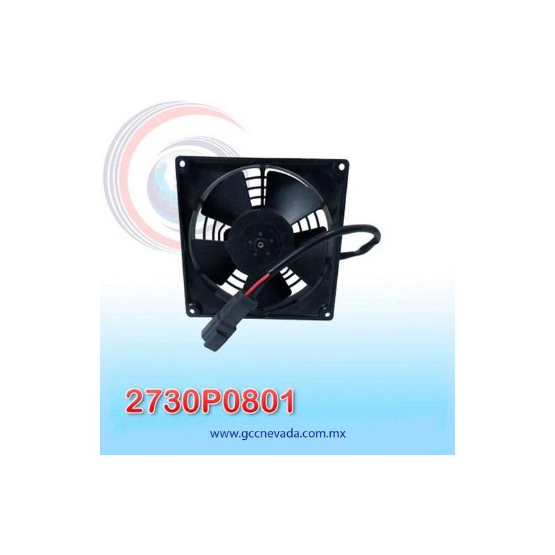 MOTOR ELECTRO VENTILADOR UNIVERSAL ASPA RECTA 5.5" 12V SPAL ITALIA | GCC NEVADA