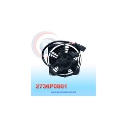 MOTOR ELECTRO VENTILADOR UNIVERSAL ASPA RECTA 5.5" 12V SPAL ITALIA | GCC NEVADA