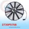 MOTOR ELECTRO VENTILADOR UNIVERSAL 16" ASPA RECTA 24V SPAL ITALIA | GCC NEVADA