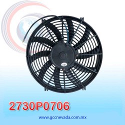 MOTOR ELECTRO VENTILADOR UNIV 16" S HELICOIDAL 130W 12V 4 CARBONES NEVADA ASIA | GCC NEVADA