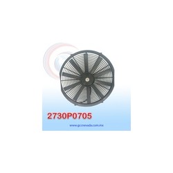MOTOR ELECTRO VENTILADOR UNIV 16" L ASPA RECTA 130W 12V 4 CARBONES NEVADA ASIA | GCC NEVADA