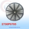 MOTOR ELECTRO VENTILADOR UNIV 16" L ASPA RECTA 130W 12V 4 CARBONES NEVADA ASIA | GCC NEVADA