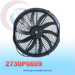 MOTOR ELECTRO VENTILADOR UNIV 14" S HELICOIDAL 120W 12V 4 CARBONES NEVADA ASIA | GCC NEVADA