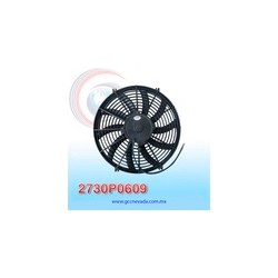 MOTOR ELECTRO VENTILADOR UNIV 14" S HELICOIDAL 120W 12V 4 CARBONES NEVADA ASIA | GCC NEVADA