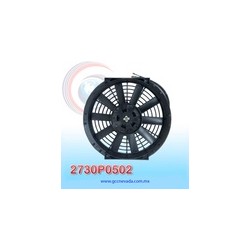 MOTOR ELECTRO VENTILADOR UNIV 13" L ASPA RECTA 80W 12V NEVADA ASIA | GCC NEVADA