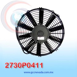 MOTOR ELECTRO VENTILADOR UNIVERSAL 12" ASPA RECTA 24V SPAL ITALIA | GCC NEVADA