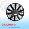 MOTOR ELECTRO VENTILADOR UNIVERSAL 12" ASPA RECTA 24V SPAL ITALIA | GCC NEVADA