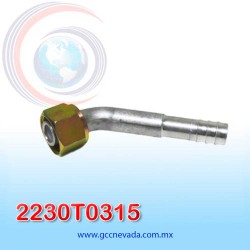 FITTING UNIVERSAL ORING #10 (1/2") 45° T/ACERO (PAQ 10) IMP | GCC NEVADA