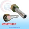 FITTING UNIVERSAL ORING # 10 (1/2") RECTO T/ACERO NEVADA (PAQ 10) ASIA | GCC NEVADA