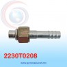 FITTING UNIVERSAL ORING # 08 (13/32") RECTO T/ACERO ( PAQ 10) ASIA | GCC NEVADA