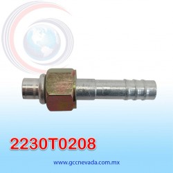 FITTING UNIVERSAL ORING # 08 (13/32") RECTO T/ACERO ( PAQ 10) ASIA | GCC NEVADA