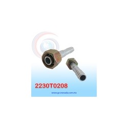 FITTING UNIVERSAL ORING # 08 (13/32") RECTO T/ACERO ( PAQ 10) ASIA | GCC NEVADA