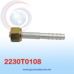 FITTING UNIVERSAL ORING # 06 (5/16") RECTO T/ACERO (PAQ 10) ASIA | GCC NEVADA