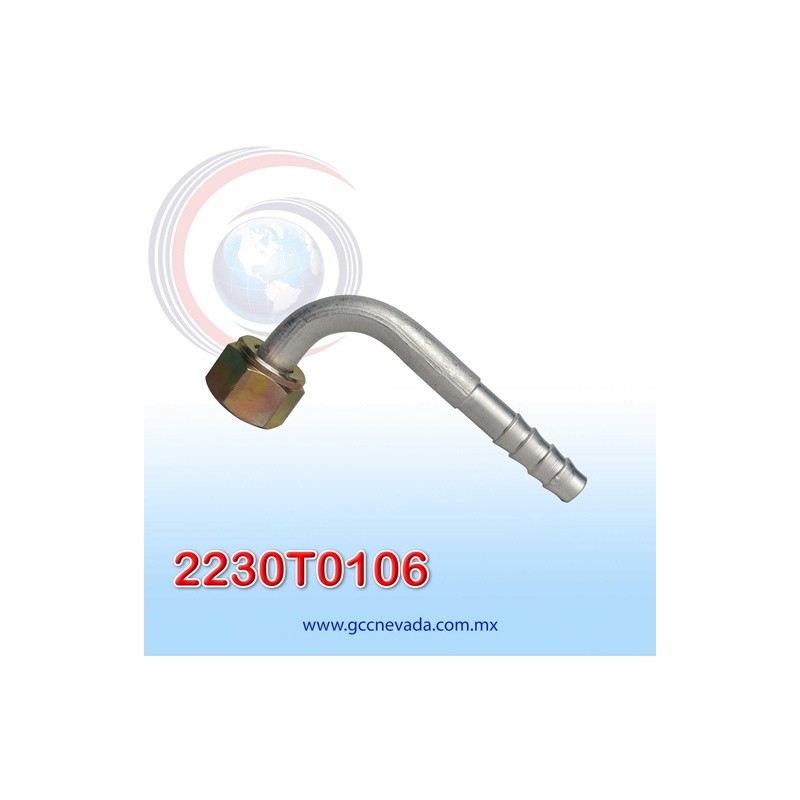 FITTING UNIVERSAL ORING # 06 (5/16") 90° T/ACERO NEVADA ASIA | GCC NEVADA