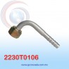 FITTING UNIVERSAL ORING # 06 (5/16") 90° T/ACERO NEVADA ASIA | GCC NEVADA