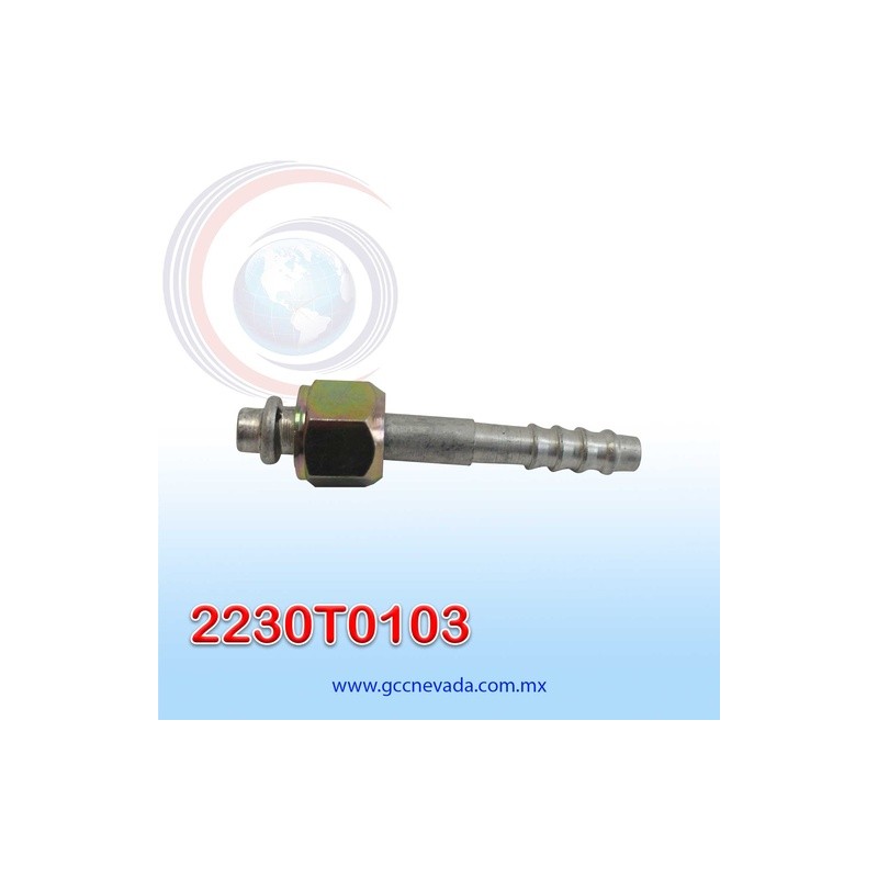 FITTING UNIVERSAL ORING 06 (5/16") RECTO T/ACERO (PAQ 10) IMP | GCC NEVADA