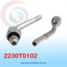 FITTING UNIVERSAL ORING #6 (5/16") 45° T/ACERO (PAQ 10) IMP | GCC NEVADA