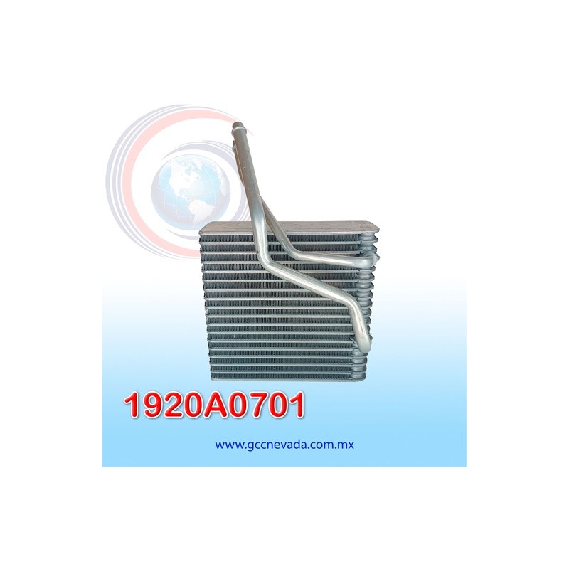 EVAPORADOR VOLKSWAGEN GOLF / JETTA AÑO 99/05 / AUDI A3 / A4 96/04 (GRUESO) R-134-A 215*223*75MM NEVADA ASIA | GCC NEVADA