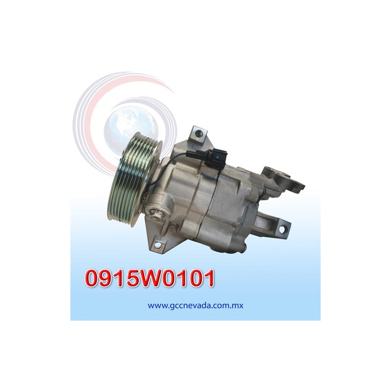 COMPRESOR NISSAN TIIDA AÑO 07/15 / VERSA 07/11 T/P 7PK 114MM 12V 10S11C NEVADA ASIA | GCC NEVADA