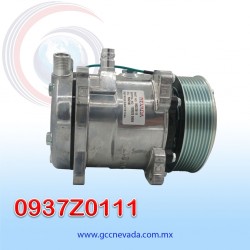COMPRESOR 507 STD R-134-A 8 OREJAS ORING 24V 8PK NEVADA ASIA | GCC NEVADA