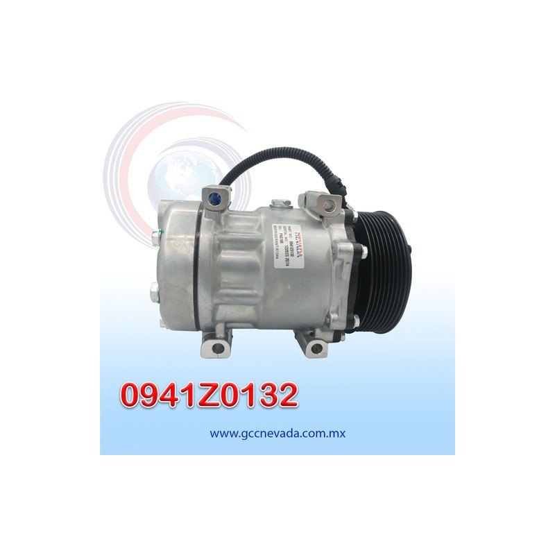COMPRESOR 709 SD7H15 BERGSTROM INTERNACIONAL PRO STAR / NAVISTAR R-134-A T/P 8PK 12V ASIA | GCC NEVADA