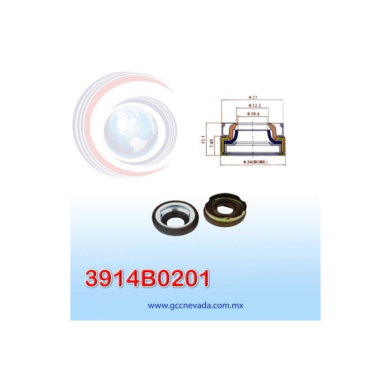 SELLO COMPRESOR MITSUBISHI LANCER / GALANT MX-MF / MSC90C / MSC105C / PANASONIC CON ARO NEVADA ASIA | GCC NEVADA