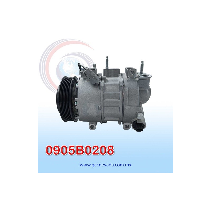 COMPRESOR RAM 1500 AÑO 14-22 / 1500 CLASSIC 19-23 T/P R-134-A/R1234YF V6 3.6L 6PK 120MM 12V 7SBH17C NEVADA ASIA | GCC NEVADA