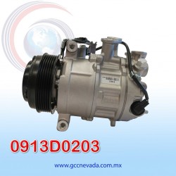 COMPRESOR MERCEDES BENZ C250 AÑO 15/18 / C300 15/20 / C63 AMG 19/20 6PK 6SAS14C 12V R-134-A ASIA | GCC NEVADA