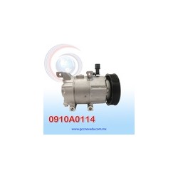 COMPRESOR HYUNDAI ELANTRA 1.6L / CRETA AÑO 14/17 / KIA SOUL 1.6L / FORTE 1.6L 14/19 T/P 6PK 129MM 12V VS14E HANON COREA | GCC NE