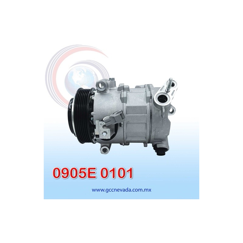 COMPRESOR DODGE DART AÑO 13/16 6PK 120MM 12V R-134-A NEVADA ASIA | GCC NEVADA