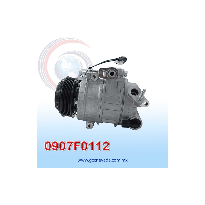 COMPRESOR FORD EXPLORER / TAURUS / FLEX 3.5L / LINCOLN MKS / MKZ / MKT 3.7L AÑO 13-19 / CONTINENTAL 17-20 R-134-A T/P 6PK 115MM 