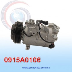 COMPRESOR NISSAN SENTRA AÑO 13-17 / TSURU 14-15 / NISSAN ROGUE SPORT 2017 T/P 6PK 118MM 12V PXC14 NEVADA ASIA | GCC NEVADA