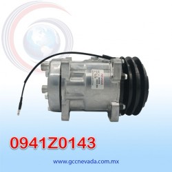 COMPRESOR 709 SD7H15 TOMA HORIZONTAL O-RING R-134-A 8 OREJAS 2A 132MM 12V NEVADA ASIA | GCC NEVADA