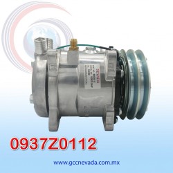 COMPRESOR 507 STD R-134-A 8 OREJAS ORING 24V 2A NEVADA ASIA | GCC NEVADA