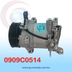 COMPRESOR HONDA CIVIC AÑO 16/21 / CR-V 17/22 TURBOCHARGED 1.5L 7PK 114MM 12V CVC MALHE MEXICO | GCC NEVADA